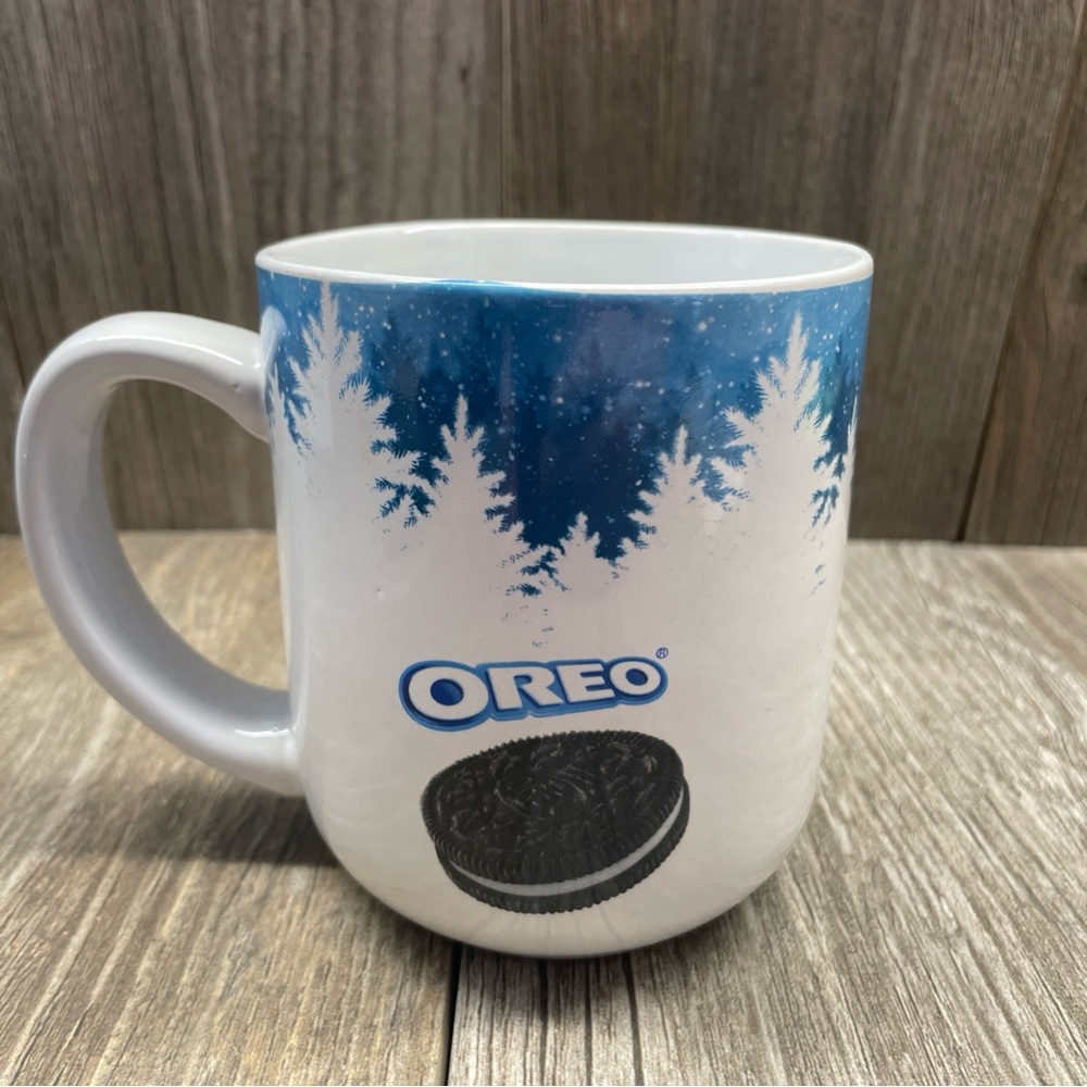 18 oz OREO Cookie Design Coffee Cup Mug  2018 Frankford Candy Hot Or Cold